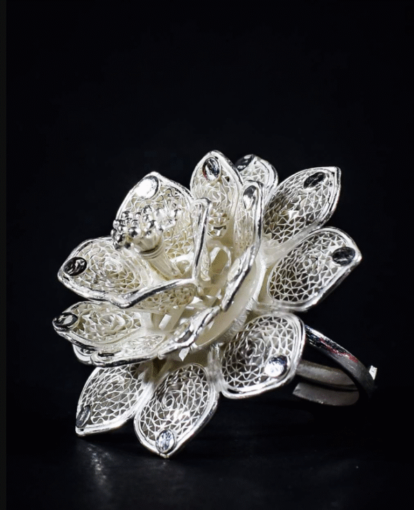 Silver Filigree Rings Online for Women