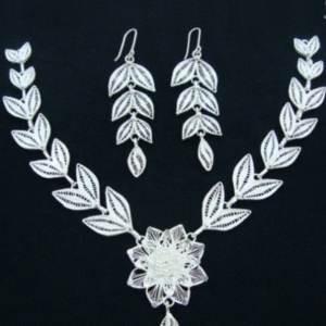 Silver Filigree Necklace